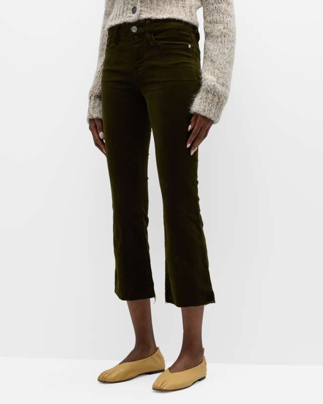 Le Crop Mini Bootcut Raw After Jeans